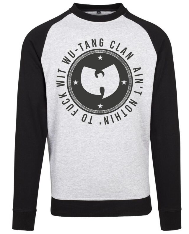 WU WEAR AIN’T NOTHING CREWNECK 033 GREY - Wu Wear