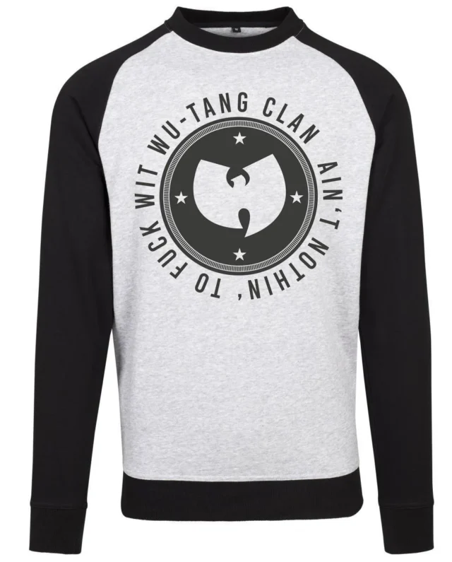 WU WEAR AIN’T NOTHING CREWNECK 033 GREY - Wu Wear