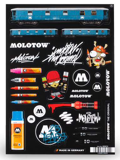 MOLOTOW STICKER SHEET A