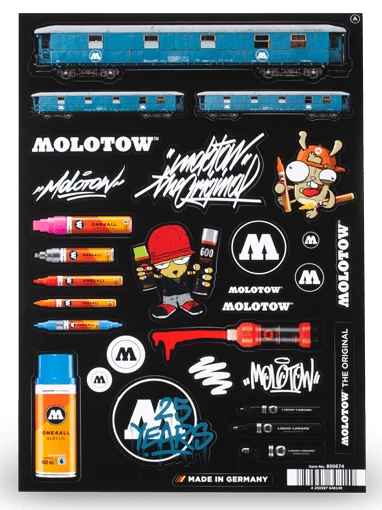 MOLOTOW STICKER SHEET A