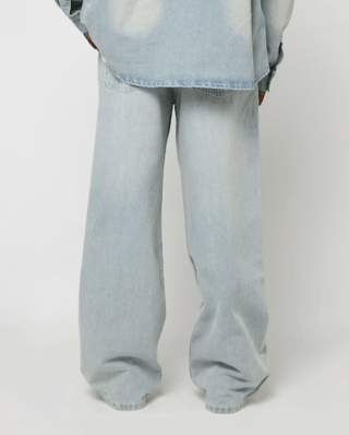 KARL KANI OG K WASHED WESTERN RELAXED BAGGY KM253-010-1 - KARL KANI