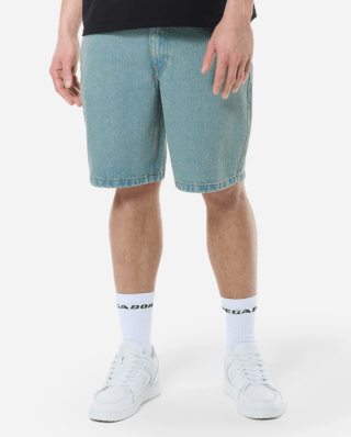 PEGADOR BOSTIC JEANS SHORTS WASHED VINTAGE BLUE 5000-230-M-GR
