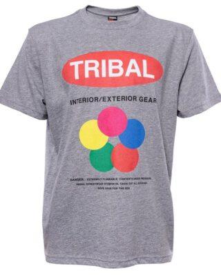 TRIBAL TRILON T-SHIRT HEATHER GREY TR3047-009 - Tribal