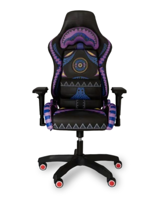 SPRAYGROUND A.I. 12 BROOKLYN & BEYOND SANDFLOWER COLLAB GAMING CHAIR Z576 - SPRAYGROUND