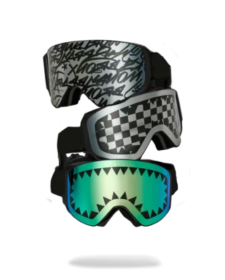 SPRAYGROUND GRAFFITI SKI GOGGLES SET Z683 - SPRAYGROUND