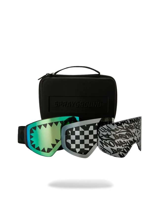 SPRAYGROUND GRAFFITI SKI GOGGLES SET Z683 - SPRAYGROUND