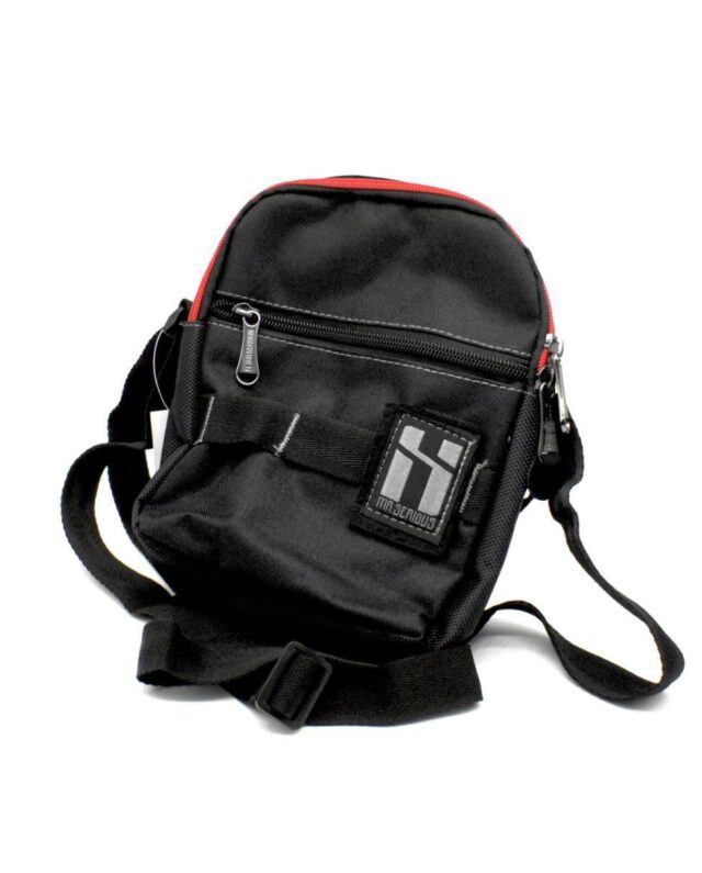 MR. SERIOUS PLATFORM POUCH BAG BLACK - Mr. Serious