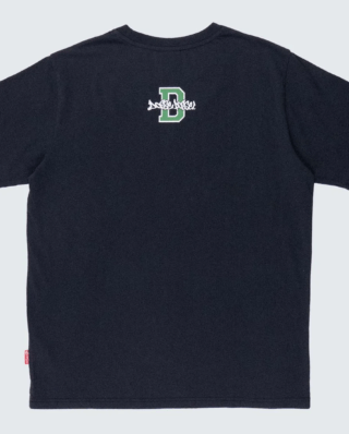 DOSSE POSSE VARSITY SHORT SLEEVE T-SHIRT BLACK DPS2-005 - Dosse Posse