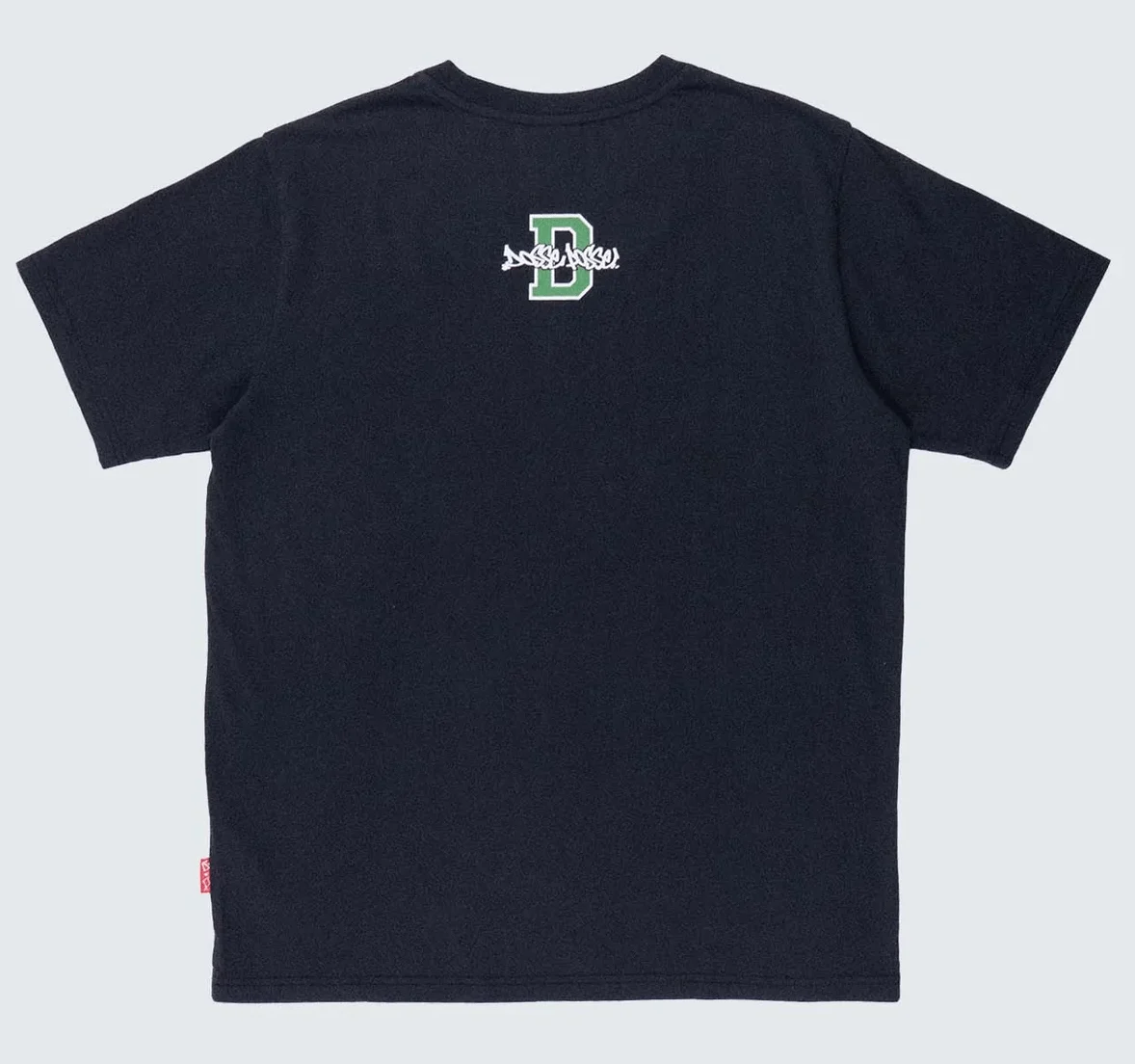 DOSSE POSSE VARSITY SHORT SLEEVE T-SHIRT BLACK DPS2-005 - Image 2