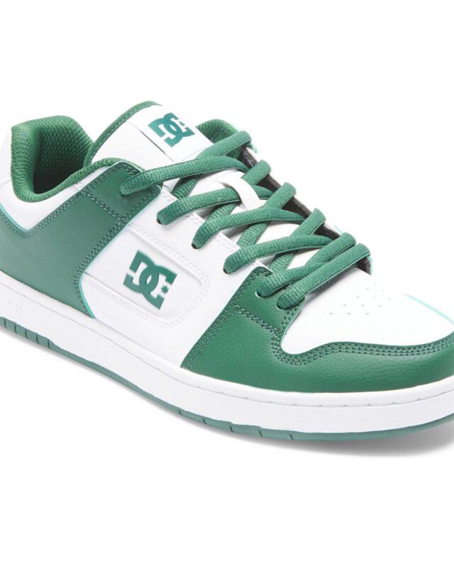 DC SHOES MANTECA 4 SHOES ADYS100769 WGN WHITE/GREEN - DC SHOES