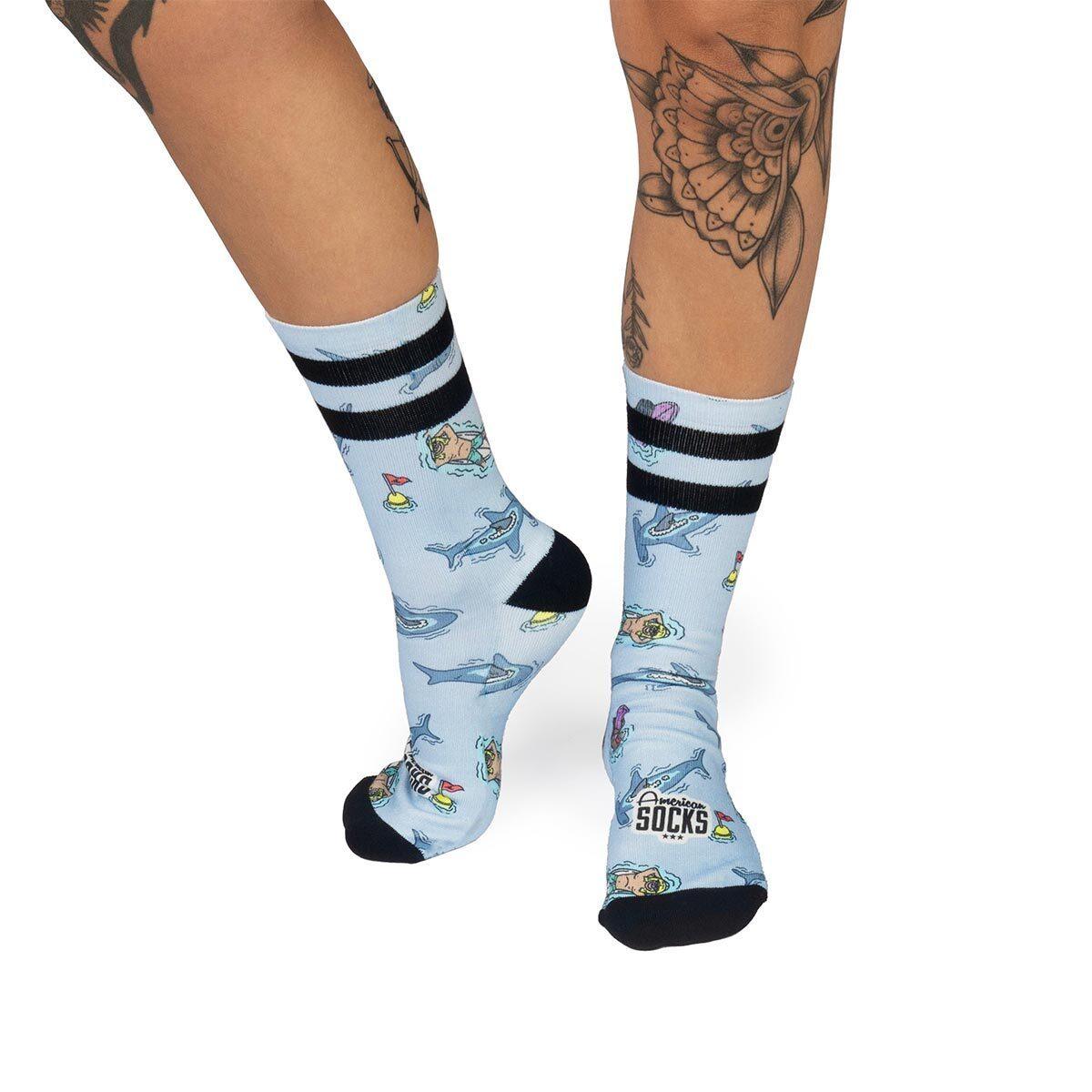 American Socks AS306 Wave Watch Mid High Signature - Image 4