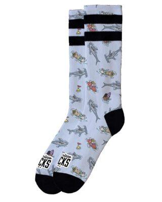 American Socks AS306 Wave Watch Mid High Signature