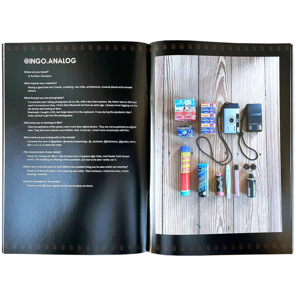 Analog Delinquents Magazine 12 A5 Portrait 60 pages - Image 2