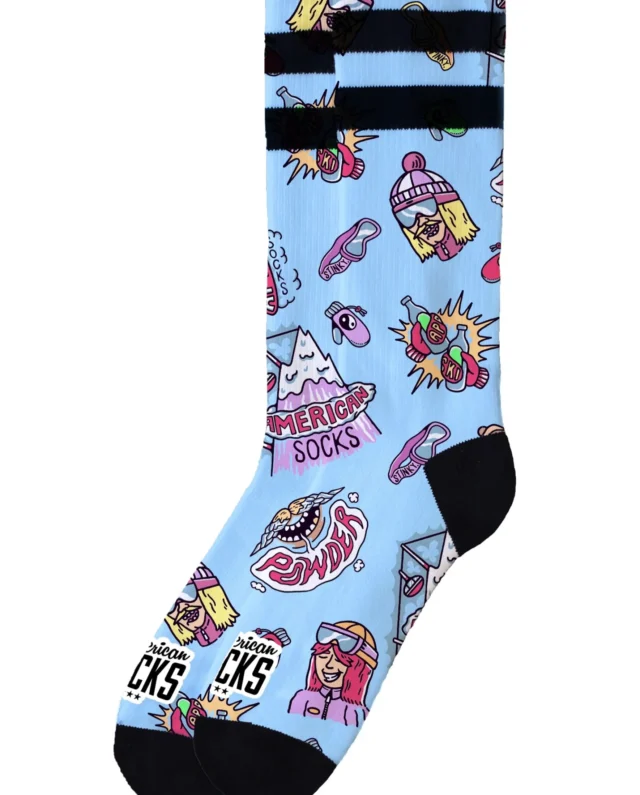 American Socks Slope Dope Mid High Signature AS395