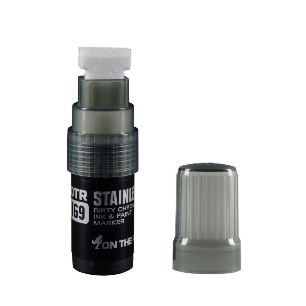 ON THE RUN OTR. 169 STAINLESS MINI 20MM MARKER DIRTY CHROME