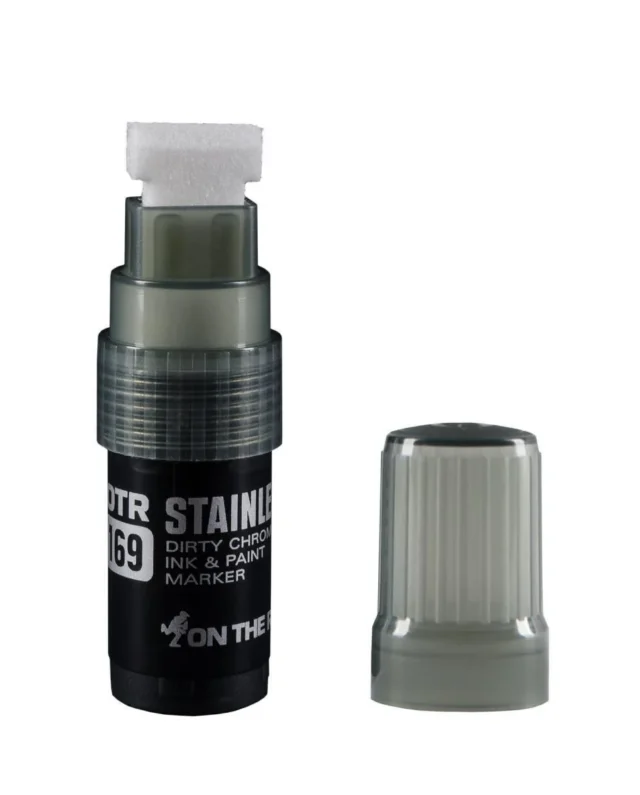 ON THE RUN OTR. 169 STAINLESS MINI 20MM MARKER DIRTY CHROME