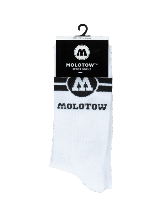Molotow Sport Socks White 800755W