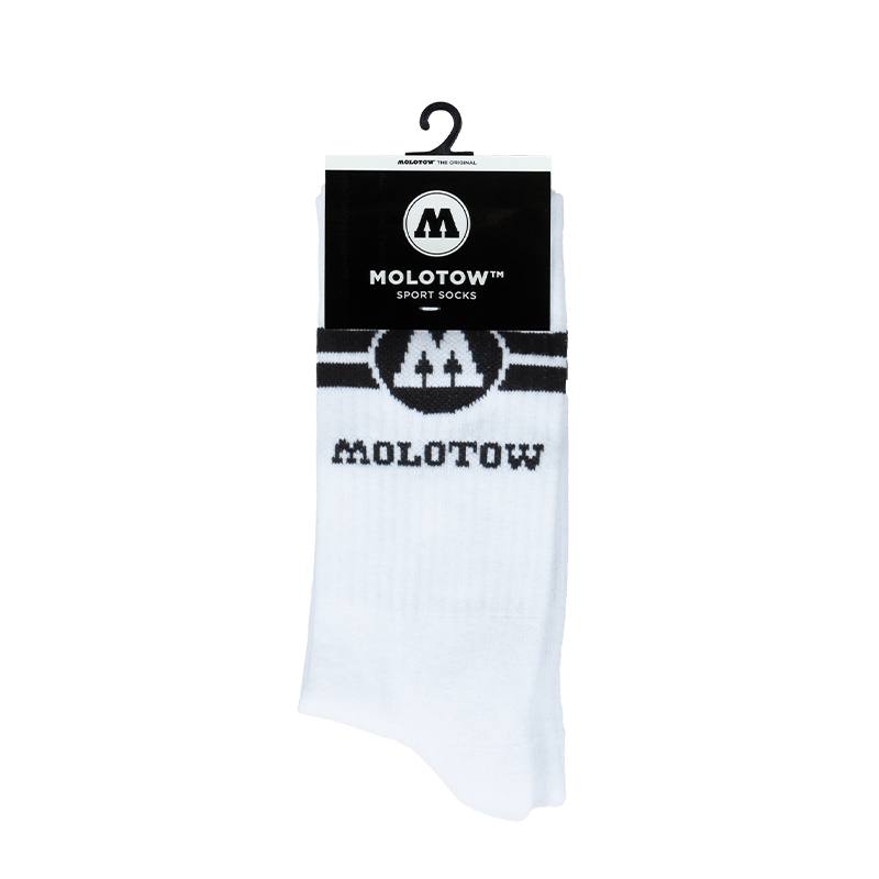 Molotow Sport Socks White 800755W