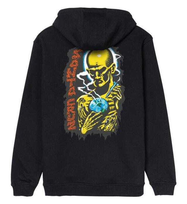 b2c-scahdz-0071 Santa Cruz Kendall Atomic Zip Hood Black SCA-HDZ-0477 324 - SANTA CRUZ