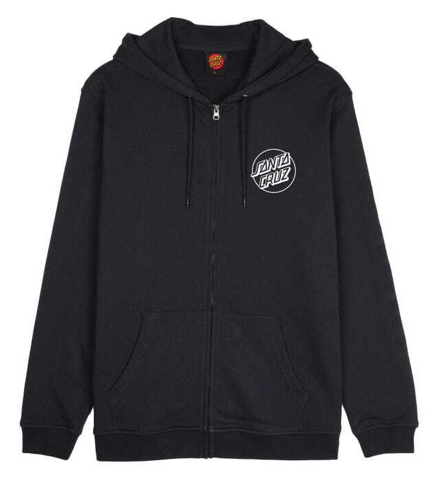 Santa Cruz Kendall Atomic Zip Hood Black SCA-HDZ-0477 324