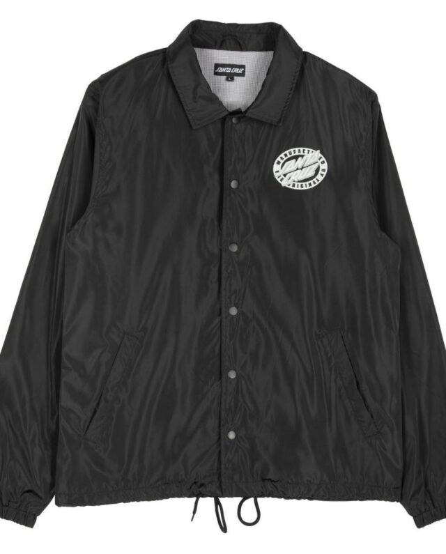 Santa Cruz MFG Oval Dot Chest Jacket Black SCA-JKT-0960 324