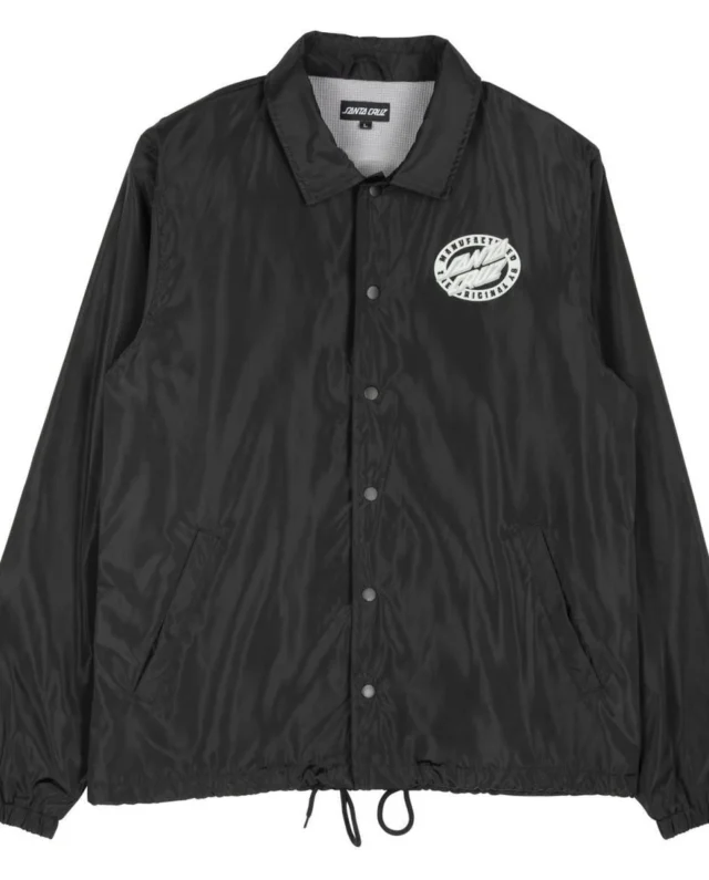 Santa Cruz MFG Oval Dot Chest Jacket Black SCA-JKT-0960 324