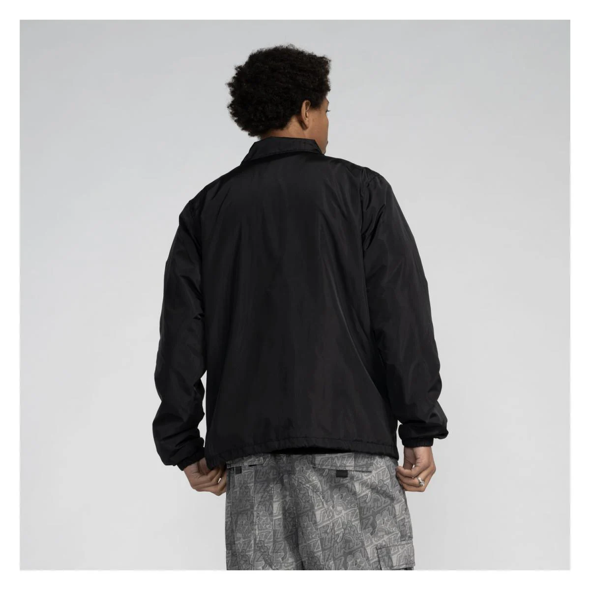 Santa Cruz MFG Oval Dot Chest Jacket Black SCA-JKT-0960 324 - Image 3