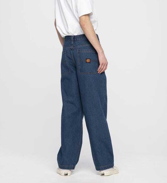 SANTA CRUZ CLASSIC LABEL SCA-PNT-1028 CLASSIC BLUE DENIM - SANTA CRUZ