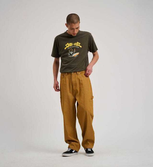 b2c-scapnt-1108_4 SANTA CRUZ CARPENTER BIG PANTS TAN SCA-PNT-1387 - SANTA CRUZ