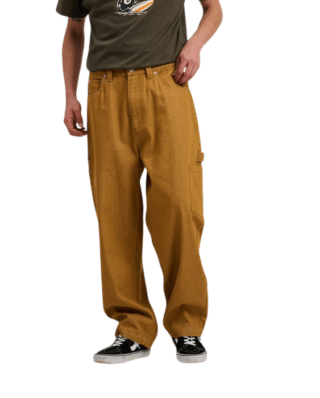 SANTA CRUZ CARPENTER BIG PANTS TAN SCA-PNT-1387 - SANTA CRUZ