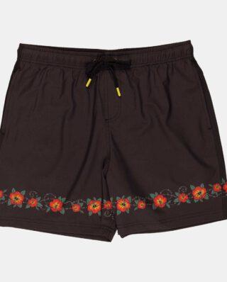 SANTA CRUZ CABANA SWIMSHORTS BLACK SCA-SHR-5472 - SANTA CRUZ