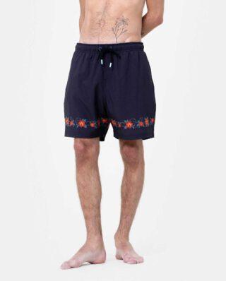 SANTA CRUZ CABANA SWIMSHORTS BLACK SCA-SHR-5472 - SANTA CRUZ