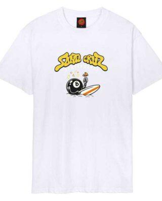 Santa Cruz Winkowski Surf Front T-Shirt White SCA-TEE-12118