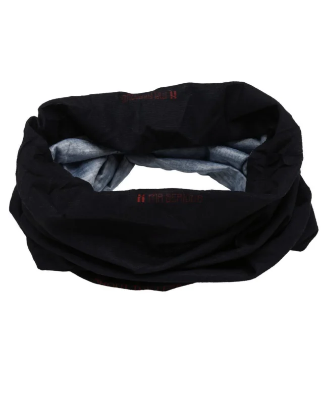 Mr. Serious Tunnel Scarf – Black - Mr. Serious