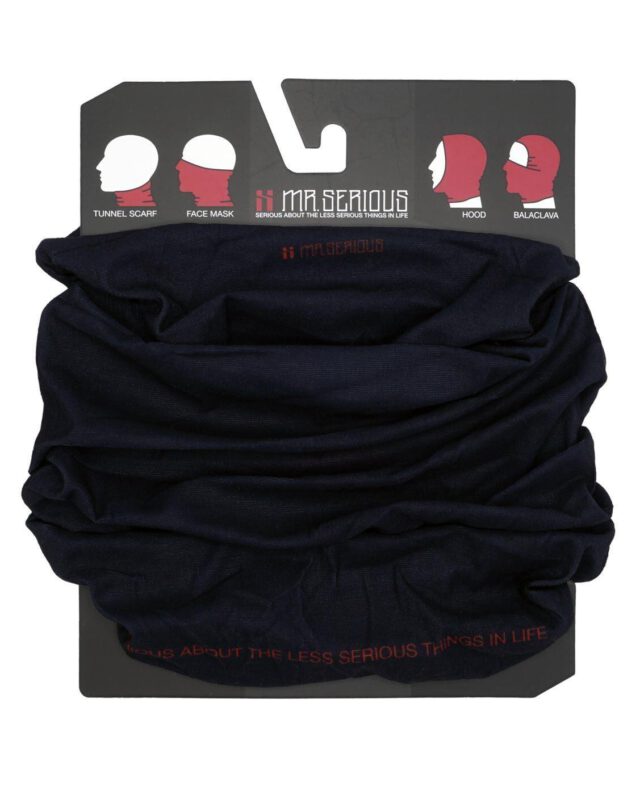 Mr. Serious Tunnel Scarf – Black - Mr. Serious