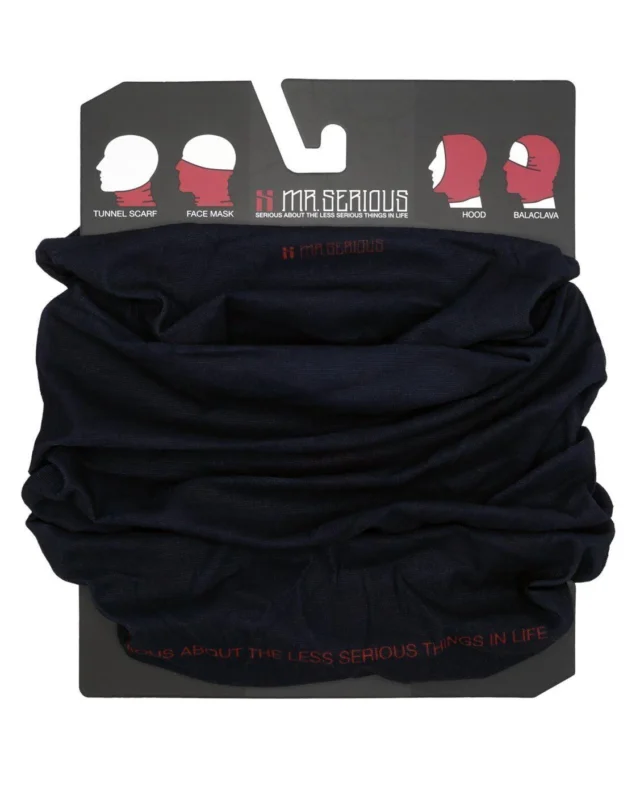 Mr. Serious Tunnel Scarf – Black - Mr. Serious