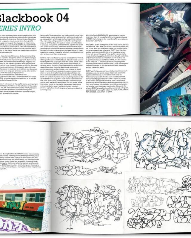 RED TOWER Publishing Blackbook 04 Book Eksit – Regular Edition 128 pages, 29.7 x 21 cm - RED TOWER Publishing