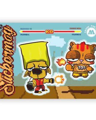URBAN MEDIA STICKERMAG BRAINFART NO.3 STICKER BOOK - 1Up
