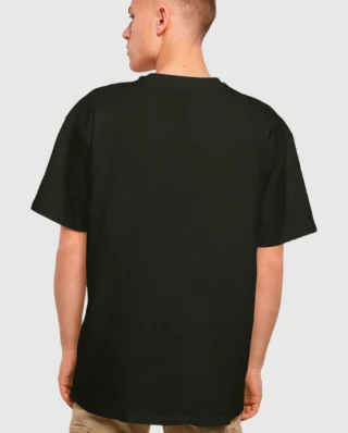 WU Wear Earth Logo Oversize Tee Black WU060 - Wu Wear