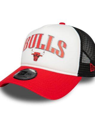 New Era Chicago Bulls NBA Retro Red E-Frame Trucker Cap 60434967