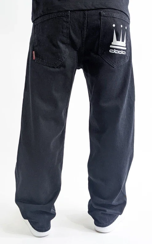 DADA SUPREME MINIMALIST LOOSE FIT JEANS BLACK DDEN004BLK - DADA SUPREME