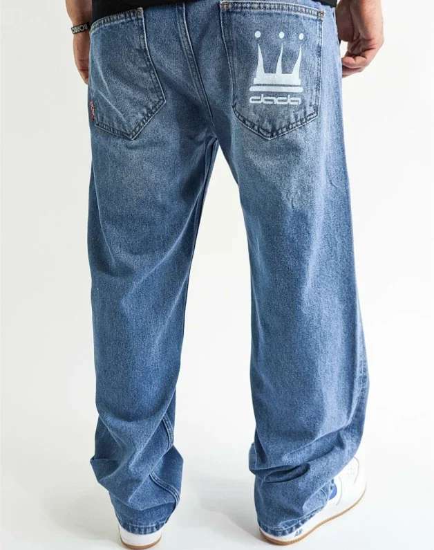 DADA SUPREME MINIMALIST LOOSE FIT JEANS BLUE DDEN004BLU - DADA SUPREME