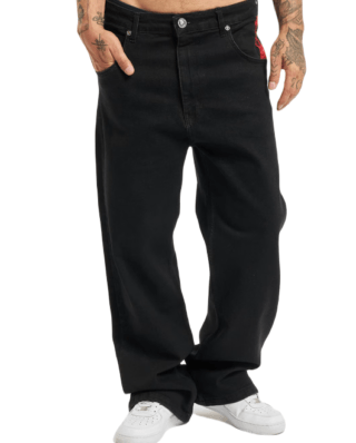 DANGEROUS DNGRS HOMIE BAGGY JEANS BLACK - Dangerous DNGRS