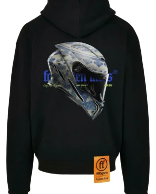 Forgotten Faces Formel F Ultra Heavy Cotton Box Oversized Hoodie Black FOF0089-00007 - FORGOTTEN FACES