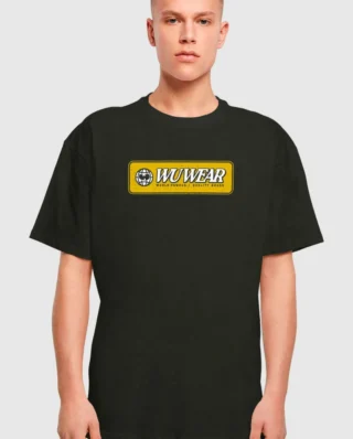 WU Wear Earth Logo Oversize Tee Black WU060