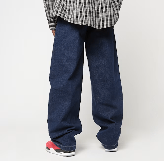 DICKIES 877 BARREL LEG WORK JEANS DARK INDIGO DK0A8BV70DD1 - Image 3