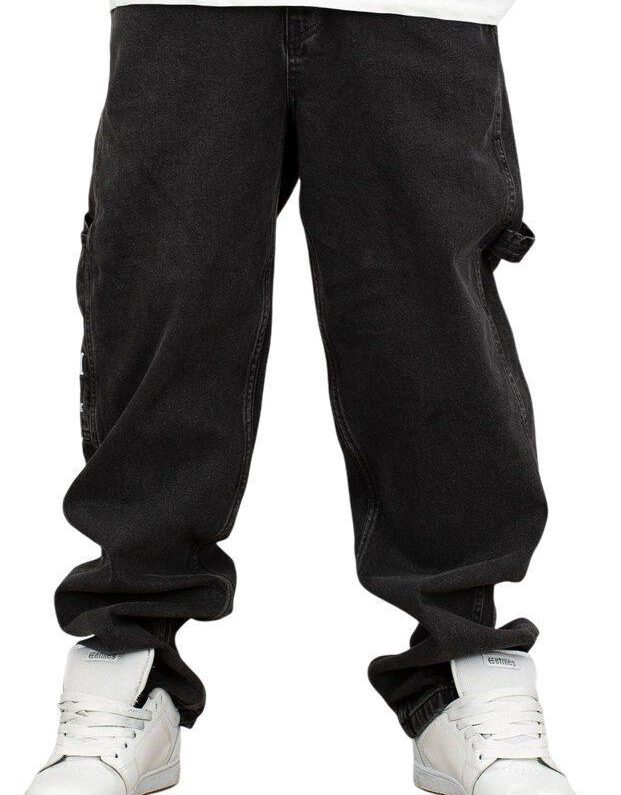 KARL KANI RETRO BAGGY WORKWEAR DENIM VINTAGE BLACK KMI-PL063-001-03-AW26 - KARL KANI