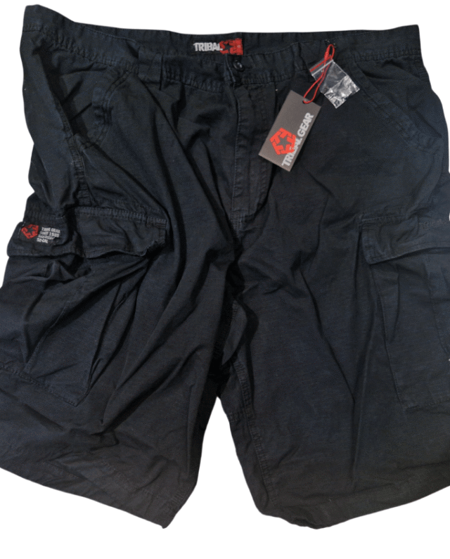 Tribal Gear SoCal Cargo Short Black