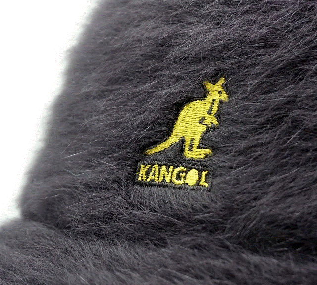 etht4 Kangol Furgora Casual Black Gold Bucket Hat K3017ST-BG991 - KANGOL