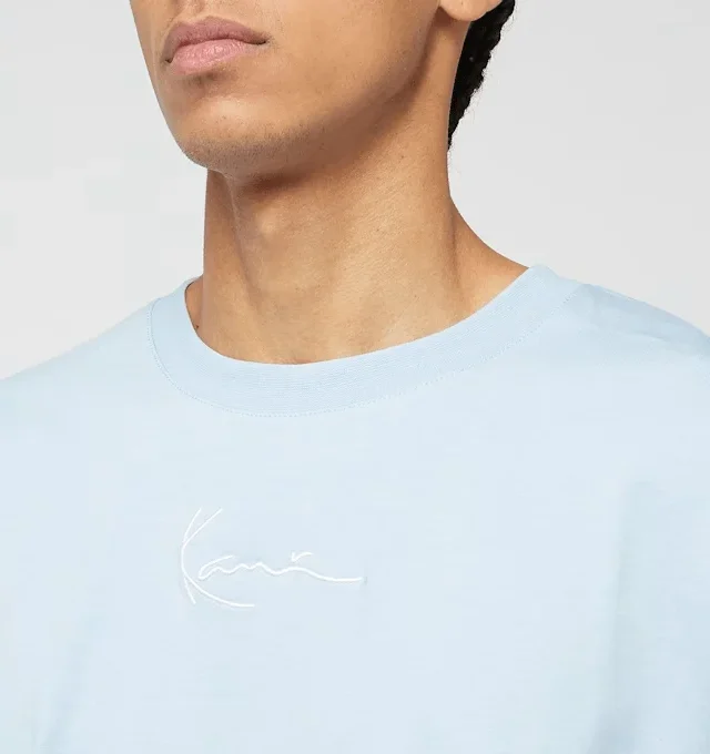 Karl Kani Small Signature Essential Tee Light Blue KM-TE011-090-32 - KARL KANI